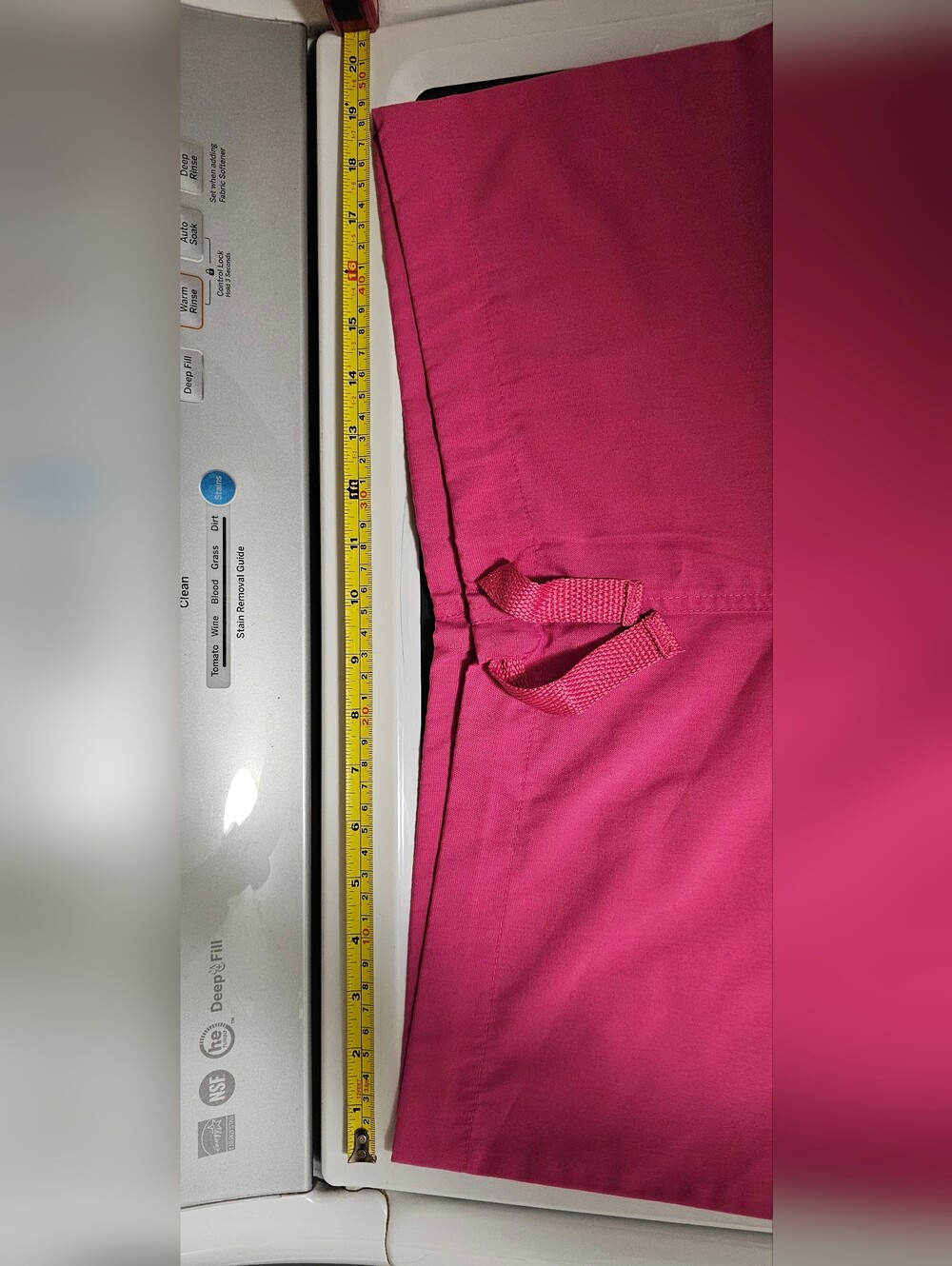 Vibrant Pink Cherokee Scrub Pants - Picture 13 of 15